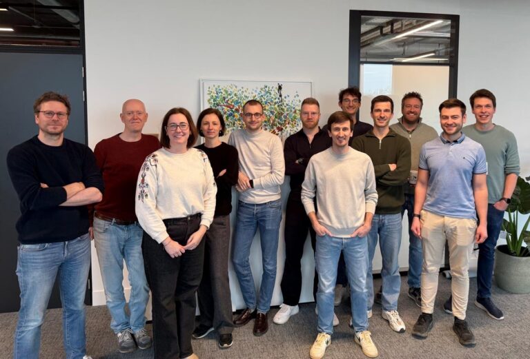 The Data Forest team standing together for a group photo