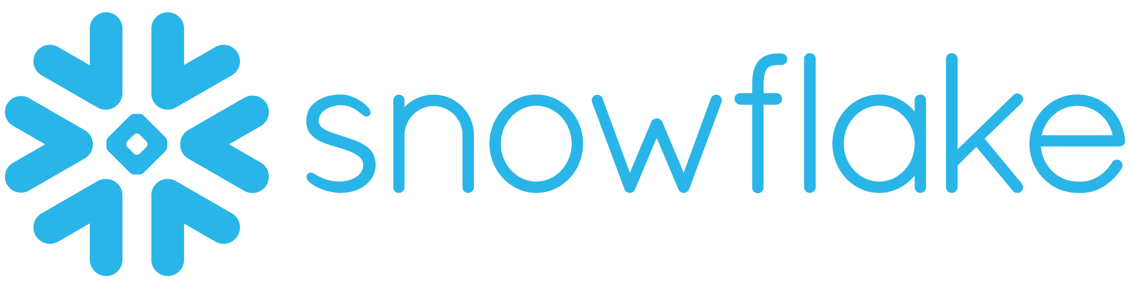 Snowflake logo representing The Data Forest’s cloud data platform expertise